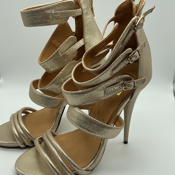 High heels gold new - Picture 4 of 5